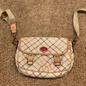 Plaid Coach Crossbody